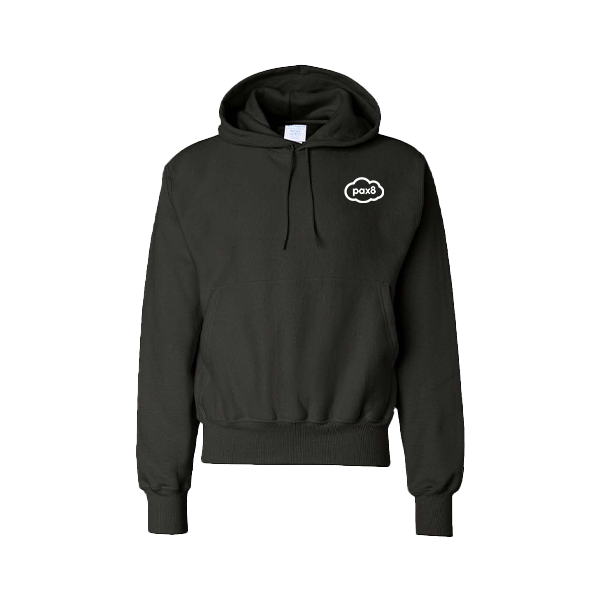 Pax8® Logo Hoodie Black Pax8 Club